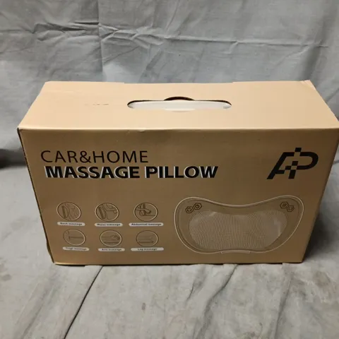 BOXED ACCUEILPORT CAR & HOME MASSAGE PILLOW