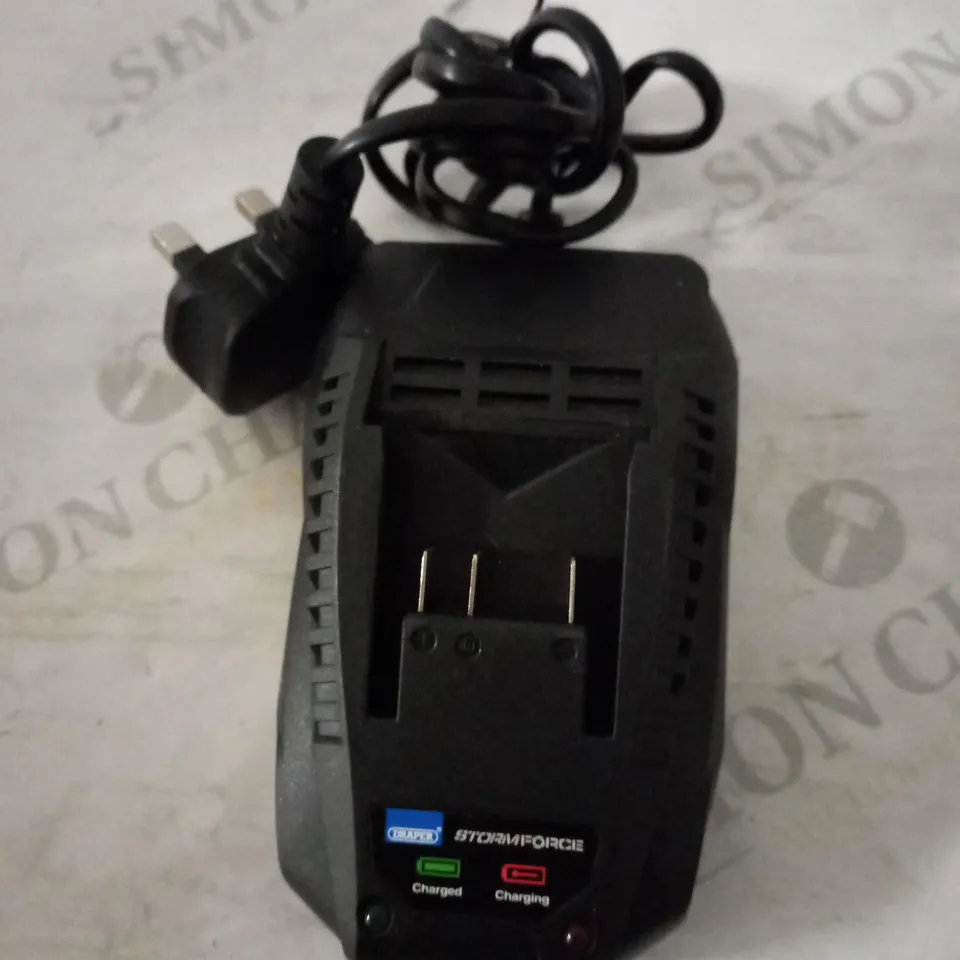 DRAPER 89425 STORM FORCE 20V CHARGER FOR POWER INTERCHANGE BATTERIES