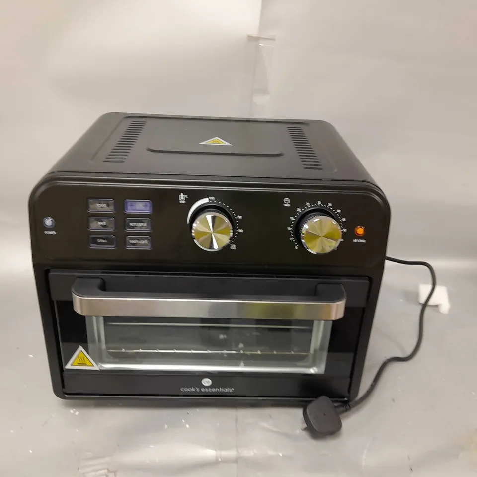 COOKS ESSENTIAL - 21 LITRE - AIRFRYER OVEN - BLACK 