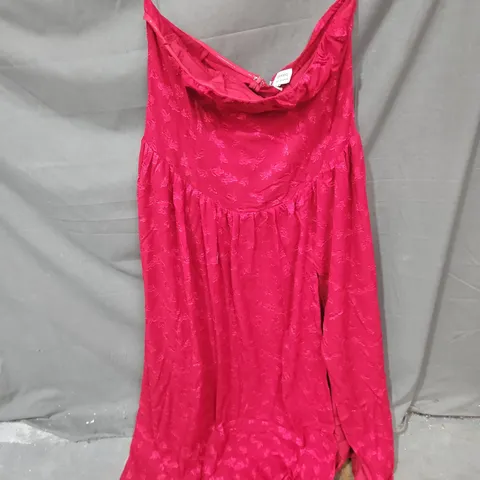 PEPPERMAYO ADIRA MAXI DRESS IN RED SIZE US 16/UK 18