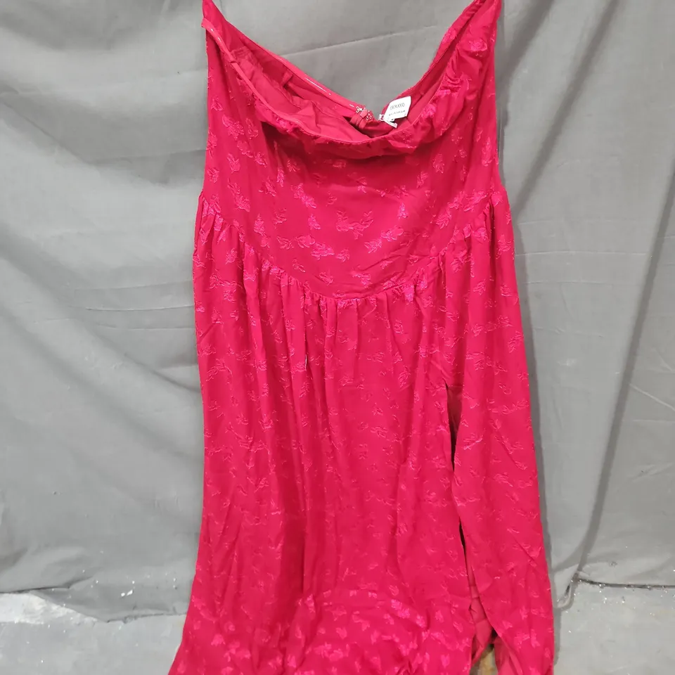 PEPPERMAYO ADIRA MAXI DRESS IN RED SIZE US 16/UK 18
