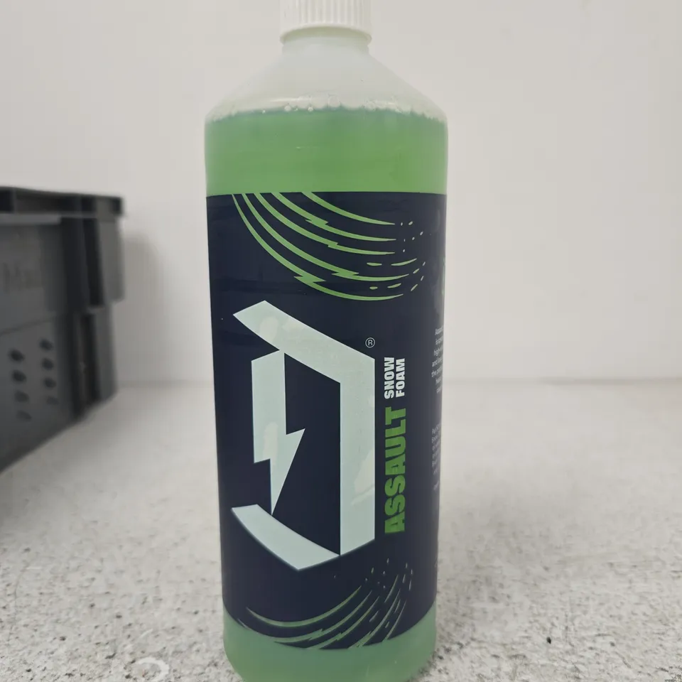DUEL SNOW FOAM CLEANING SOLUTION – GREEN LIQUID IN BOTTLE (SNOW FOAM LABEL)