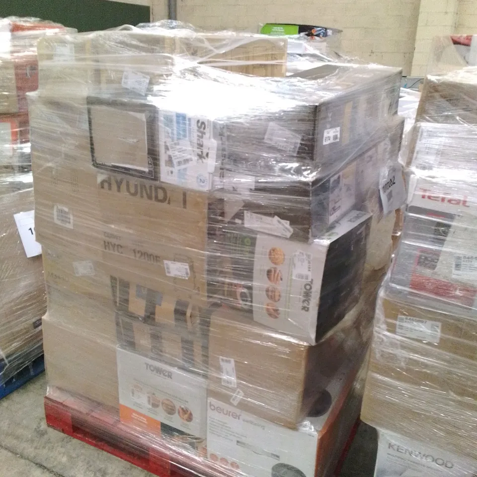 PALLET OF APPROXIMATELY 24 UNPROCESSED RAW RETURN HOUSEHOLD AND ELECTRICAL GOODS TO INCLUDE;