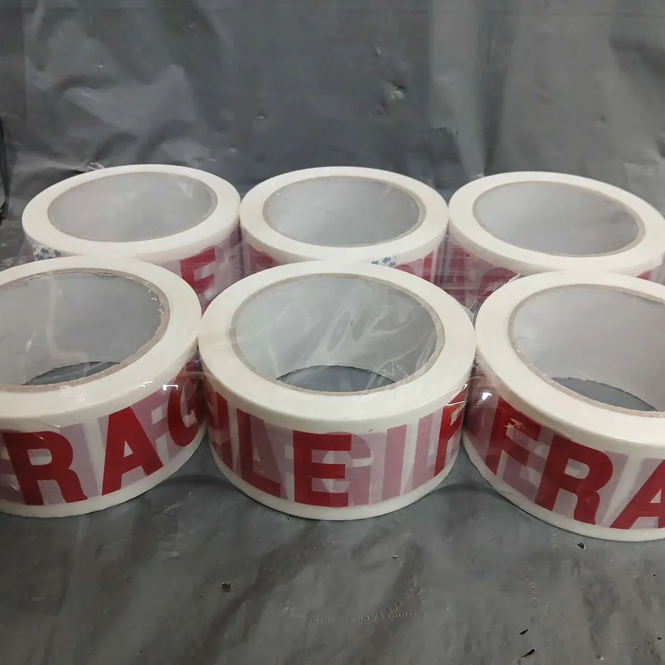 36 FRAGILE TAPE ROLLS