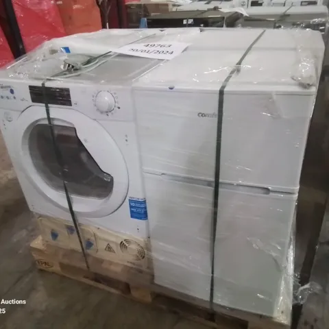 PALLET OF APPROXIMATELY 4 UNPROCESSED RAW RETURN WHITE GOODS TO INCLUDE;