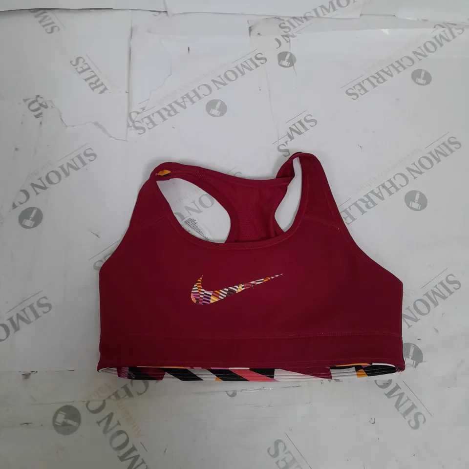 NIKE LOGO SPORTS BRA SIZE UNSPECIFIED