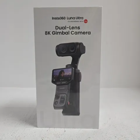 INSTA360 LUNA ULTRA DUAL-LENS 8K GIMBAL CAMERA – BOXED
