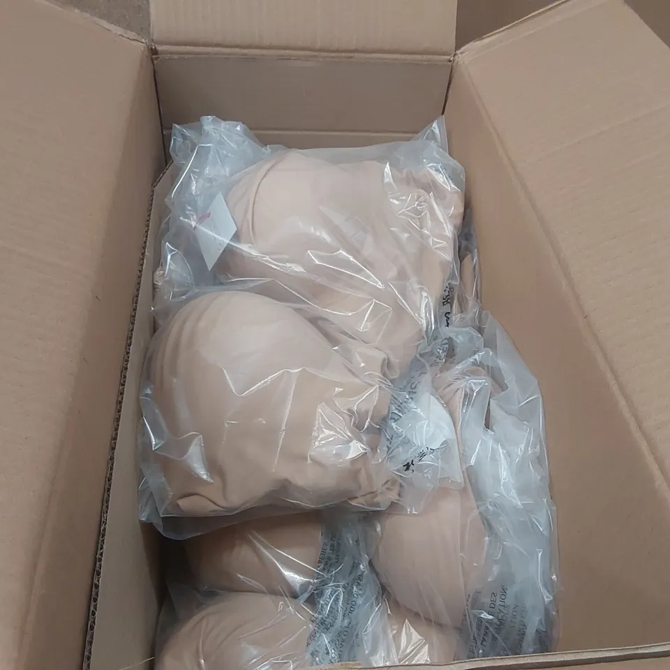 BOX CONTAINING APPROXIMATELY 7x BRAND NEW MAGISCULPT ALMOND BODYSUITS - SIZE 44C