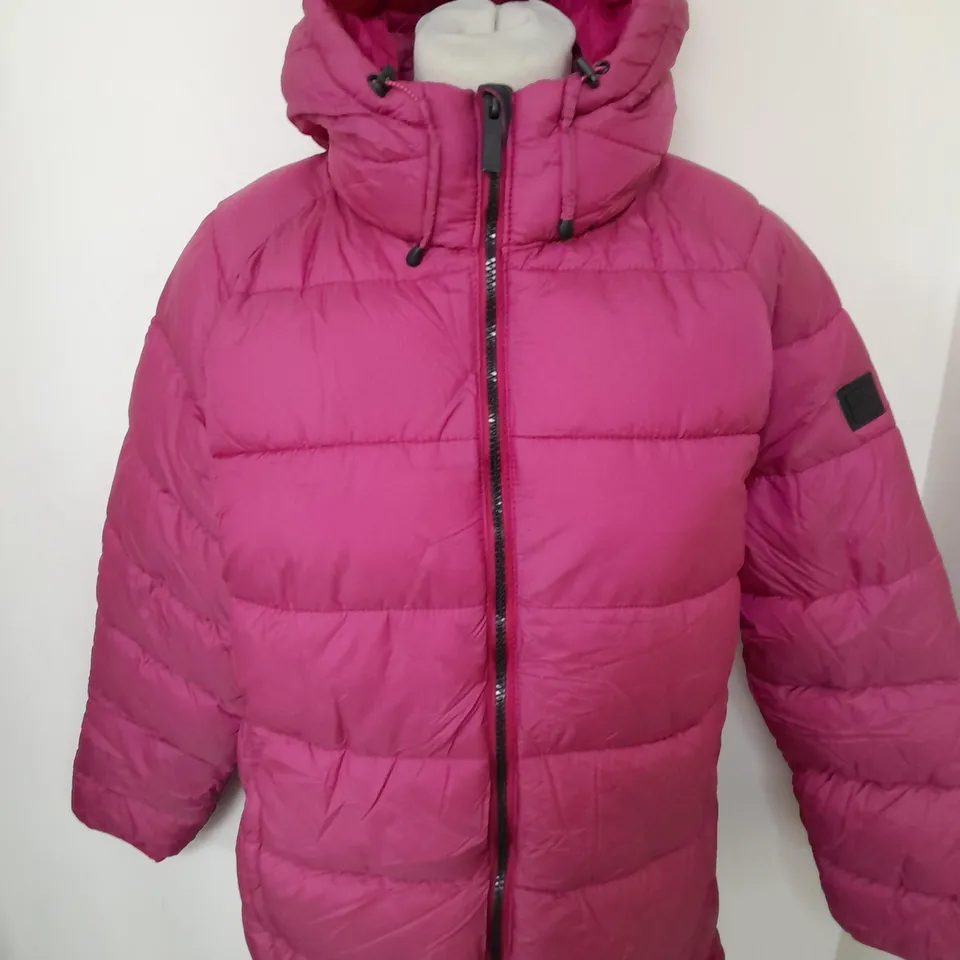 REGATTA PINK PADDED COAT - UK 14