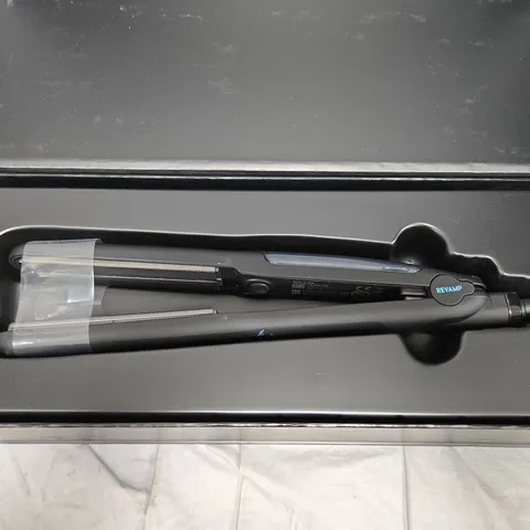 REVAMP PROGLOSS STEAMCARE CERAMIC HAIR STRAIGHTENER – BOXED