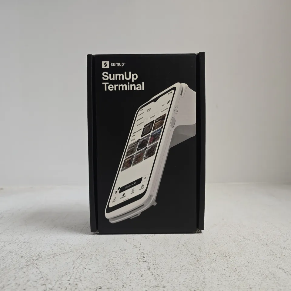 BOXED SUMUP TERMINAL CARD PAYMENT DEVICE