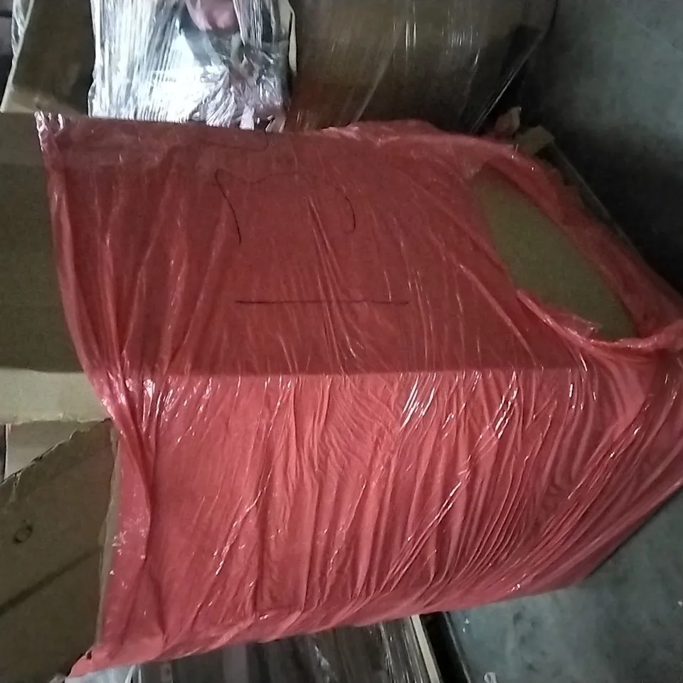 PALLET OF ASSORTED ITEMS INCLUDING AIR COOLER, PORTABLE WARDROBE, EMALL LIFE, LIMITLESS 16 INCH PEDESTAL FAN 