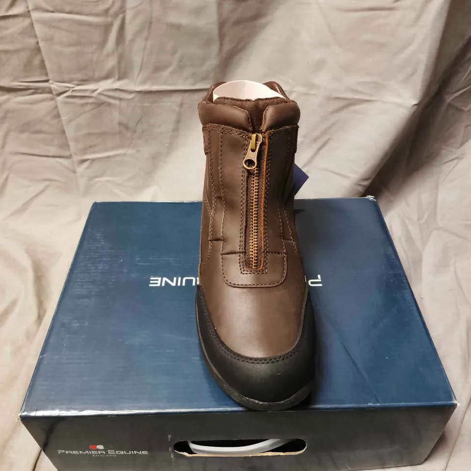 PREMIER EQUINE VINCI ZIP FRONT BOOTS - 5