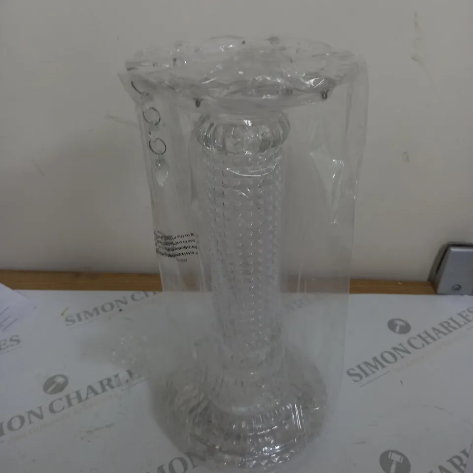 JULIAN MACDONALD PRE LIT GLASS LIGHT