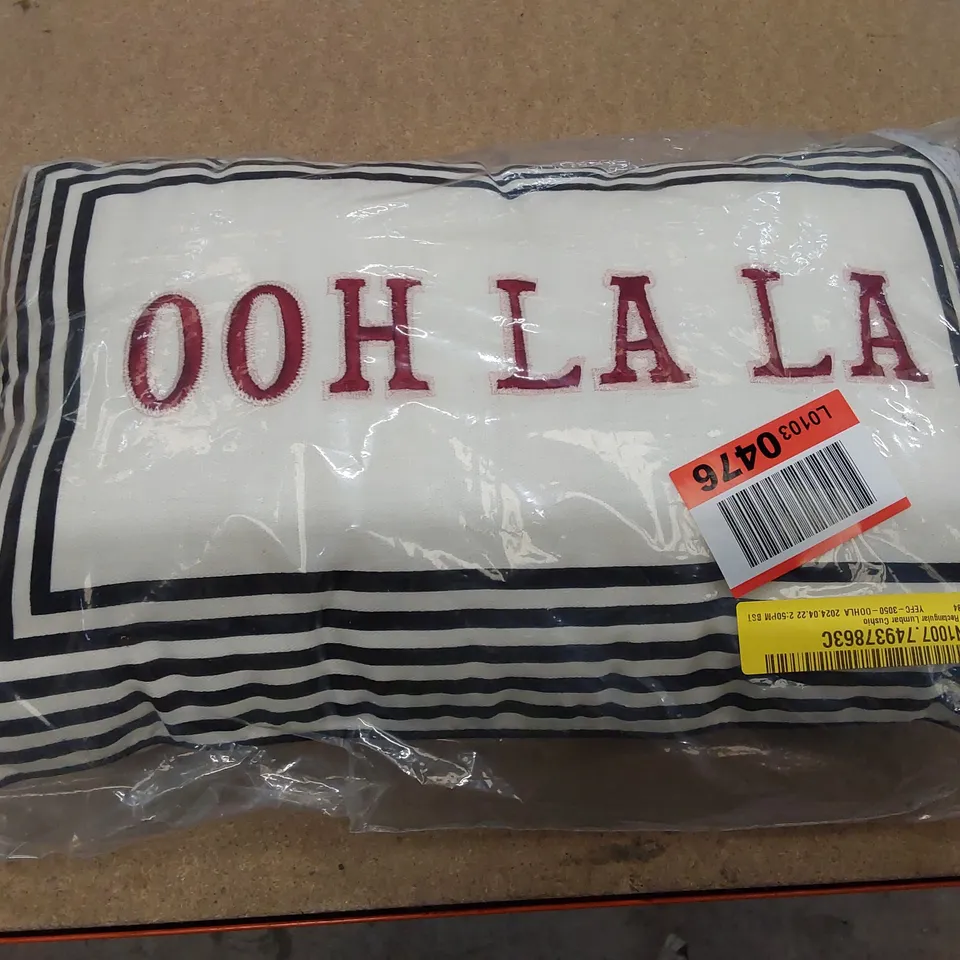BAGGED OOH LA LA RECTANGLE CUSHION (1 ITEM)