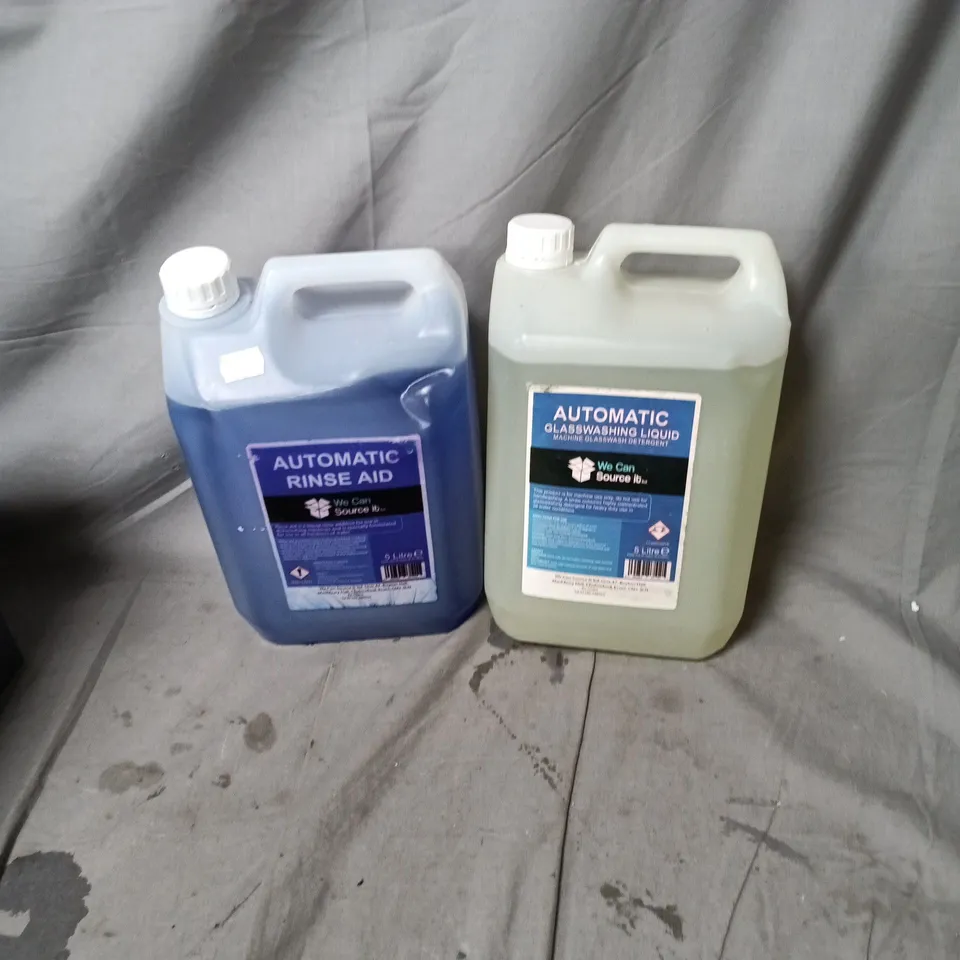 APPROXIMATELY 4 ASSORTED HOUSEHOLD ITEMS INCLUDING FLASH ALL PURPOSE CLEANER 5L AND ECO VER NON BIO LAUNDRY 56 WASH