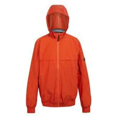 BRAND NEW REGATTA MEN'S BREATHABLE SHOREBAY WATERPROOF JACKET IN RUSTY ORANGE - UK 4XL