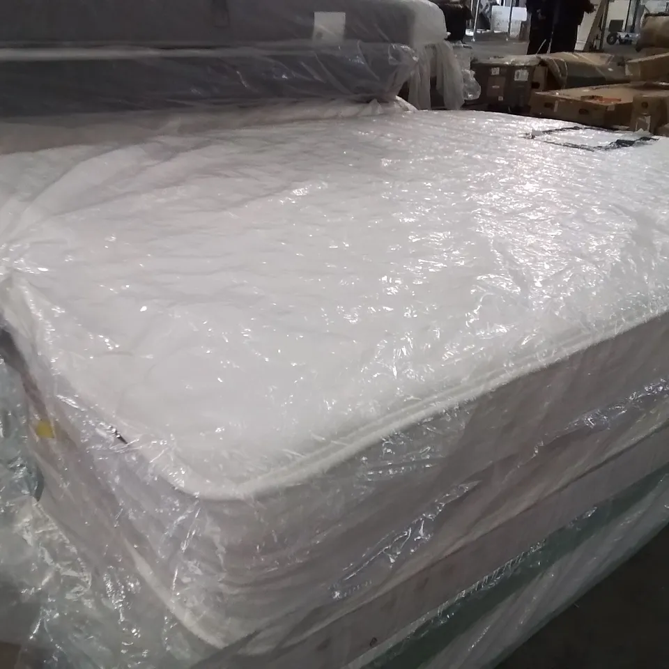 QUALITY BAGGED 27CM MEMORY FOAM POCKET SPRUNG MATTRESS - 150CM KING SIZE