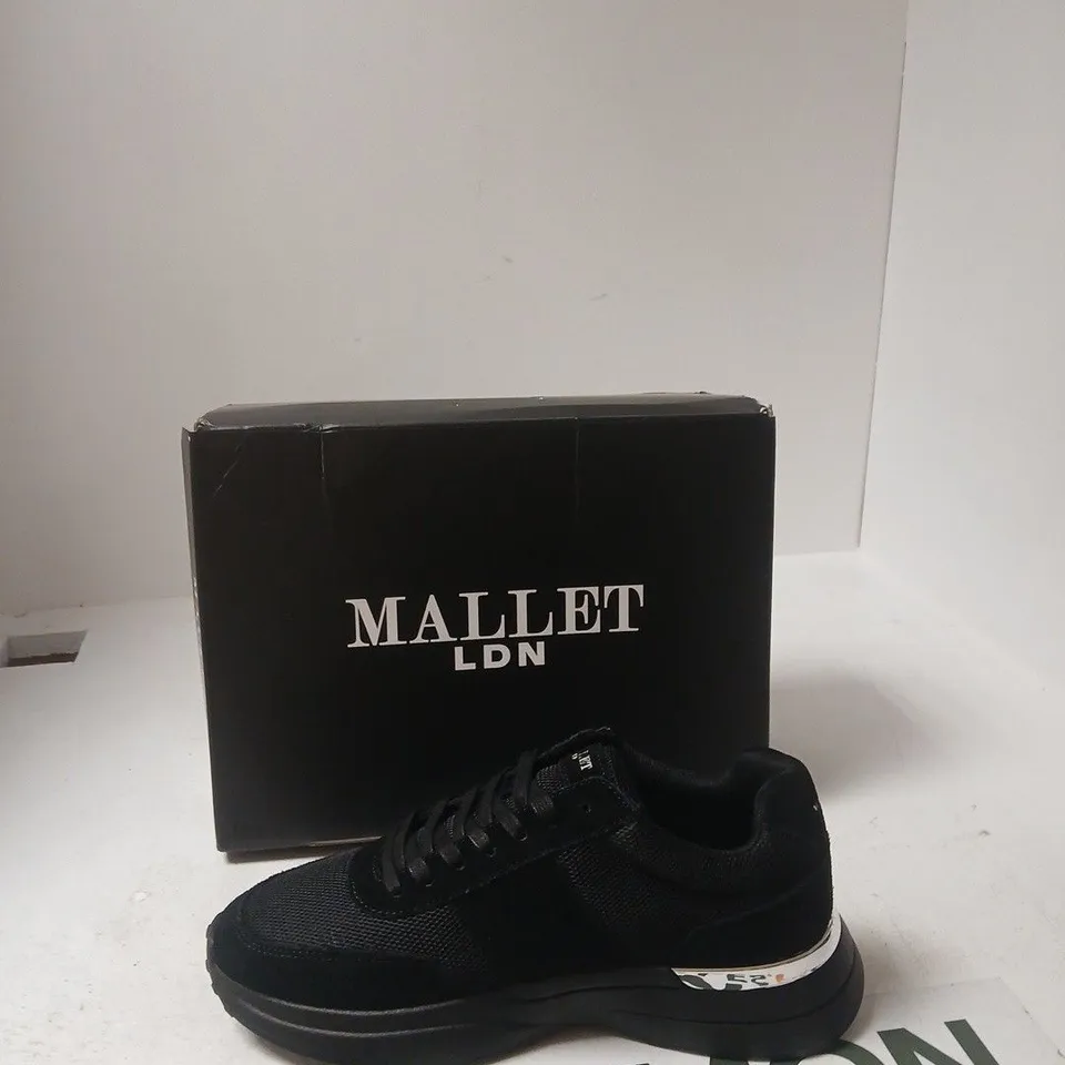 MALLET LDN SOHO 2.0 SNEAKERS – BLACK, UK8 (EU42 / USA9)