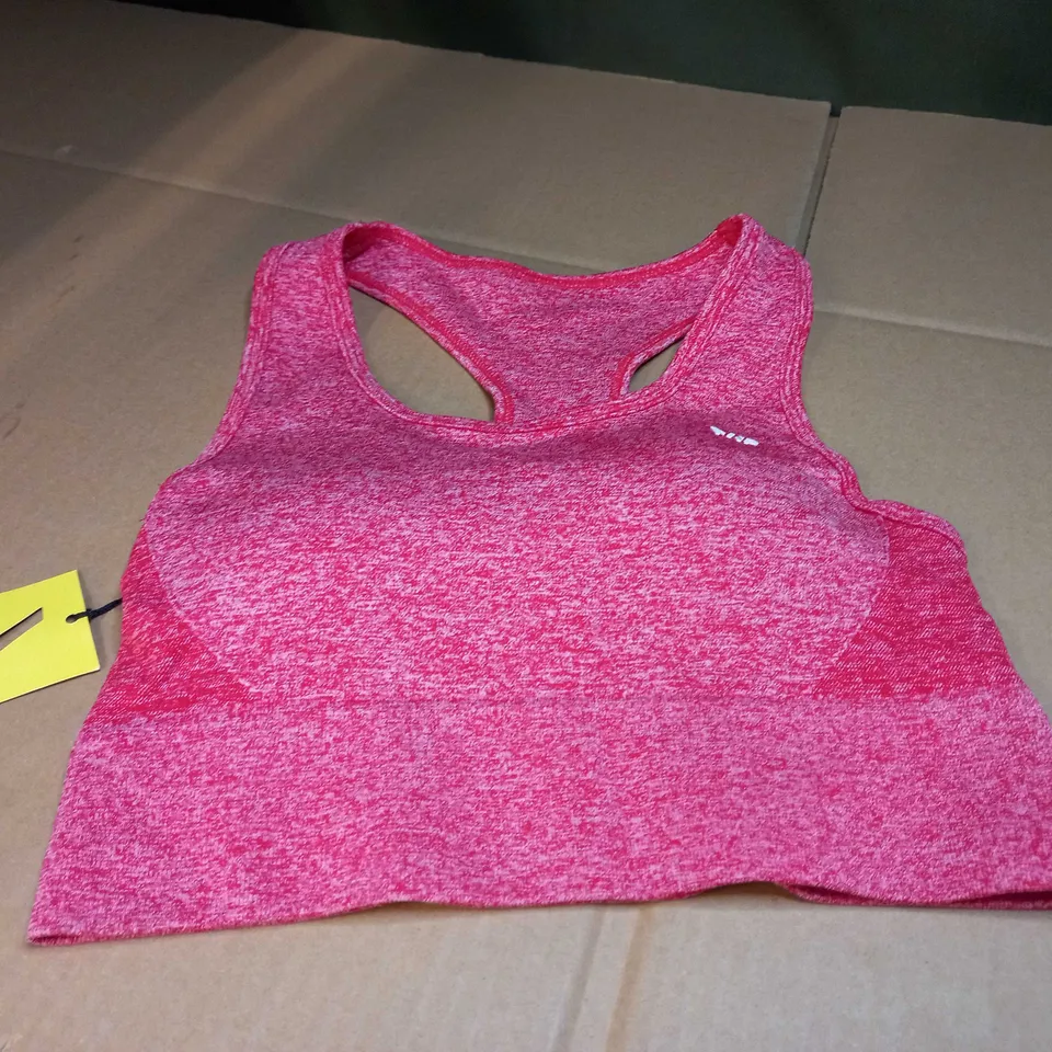 MP RED MARL WOMENS CURVE SPORTS BRA - SMALL