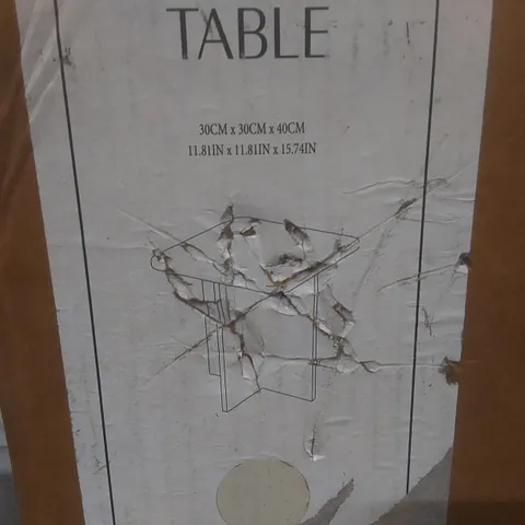 BOXED H&M 30 X 30 X 40CM TABLE