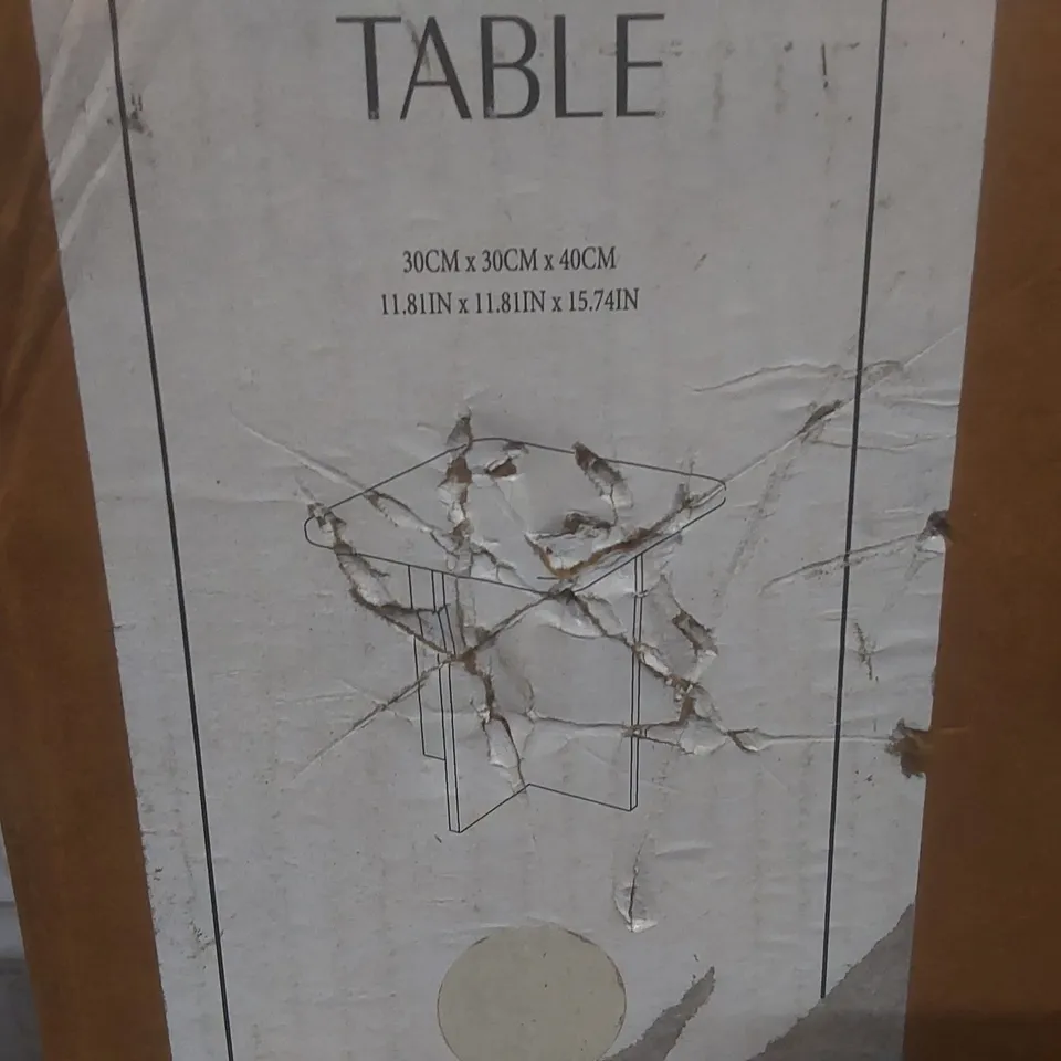 BOXED H&M 30 X 30 X 40CM TABLE