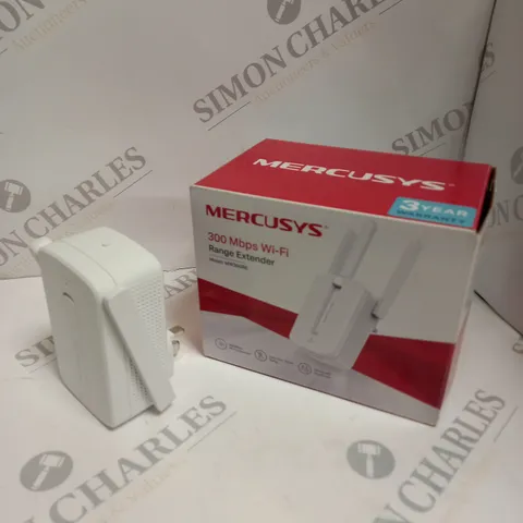BOXED MERCUSYS 300MBPS WI-FI RANGE EXTENDER
