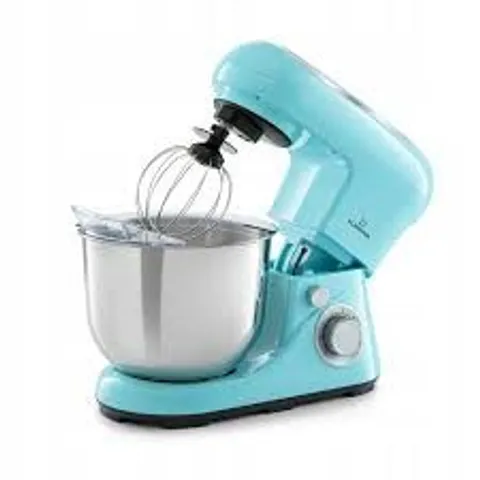 BOXED KLARSTEIN FOOD PROCESSOR STAND MIXER ELECTRIC KITCHEN MACHINE FOOD MIXER 5 L 1200 W BLUE
