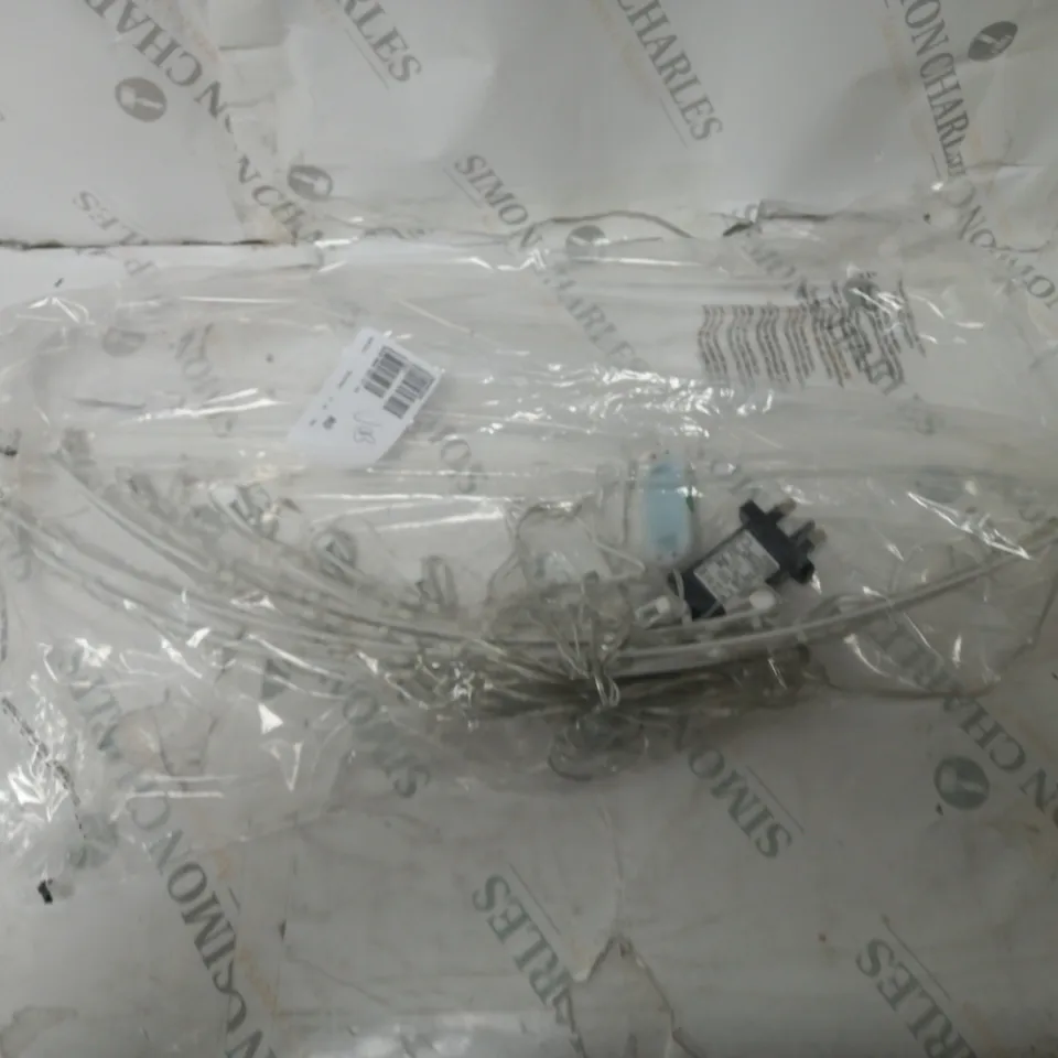 SET OF BATTERY OPERATED LED LIGHTS WITH STAR 