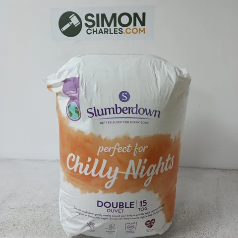 SLUMBERDOWN DOUBLE DUVET 15 TOG
