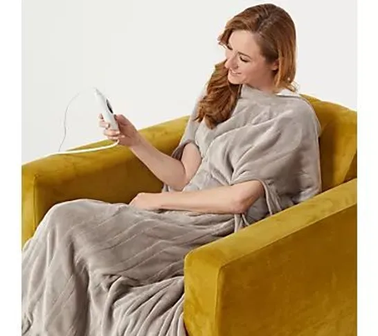 CozyNest Heated Wearable Blanket