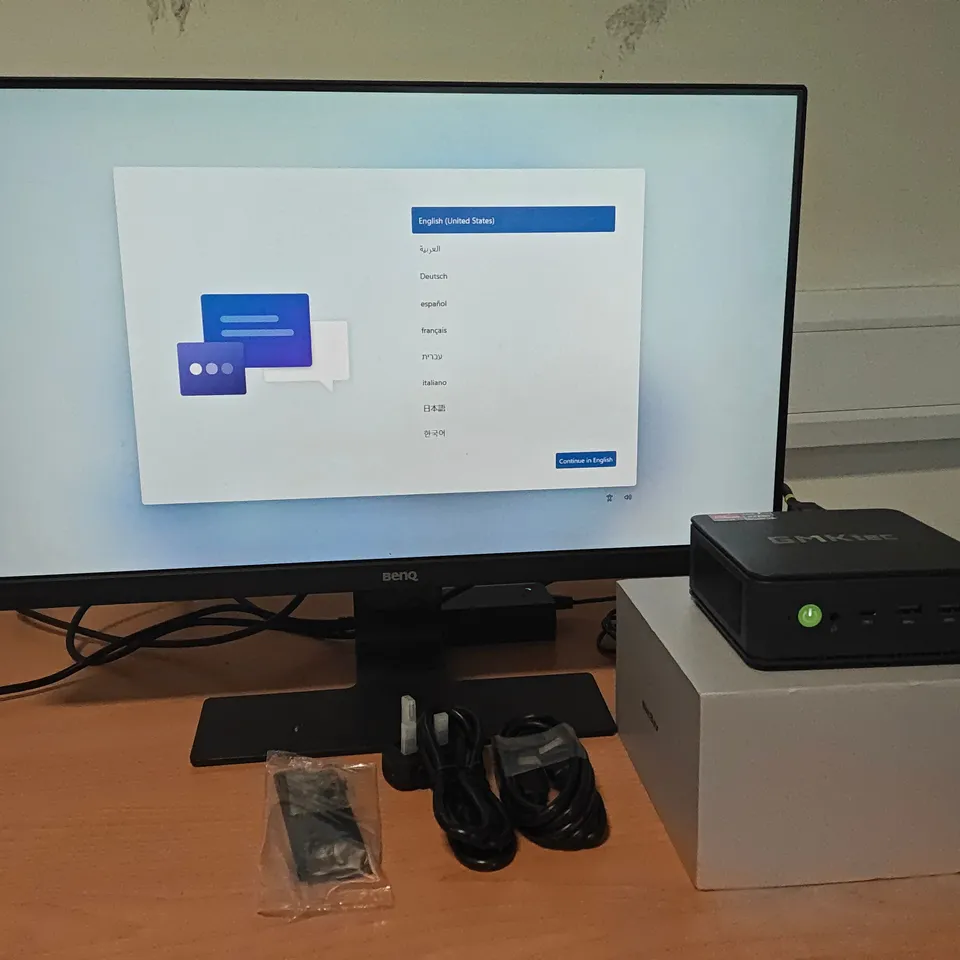 BOXED GMK-TEC RYZEN 5 6600H 16GB RAM 512GB SSD MINI DESKTOP COMPUTER 