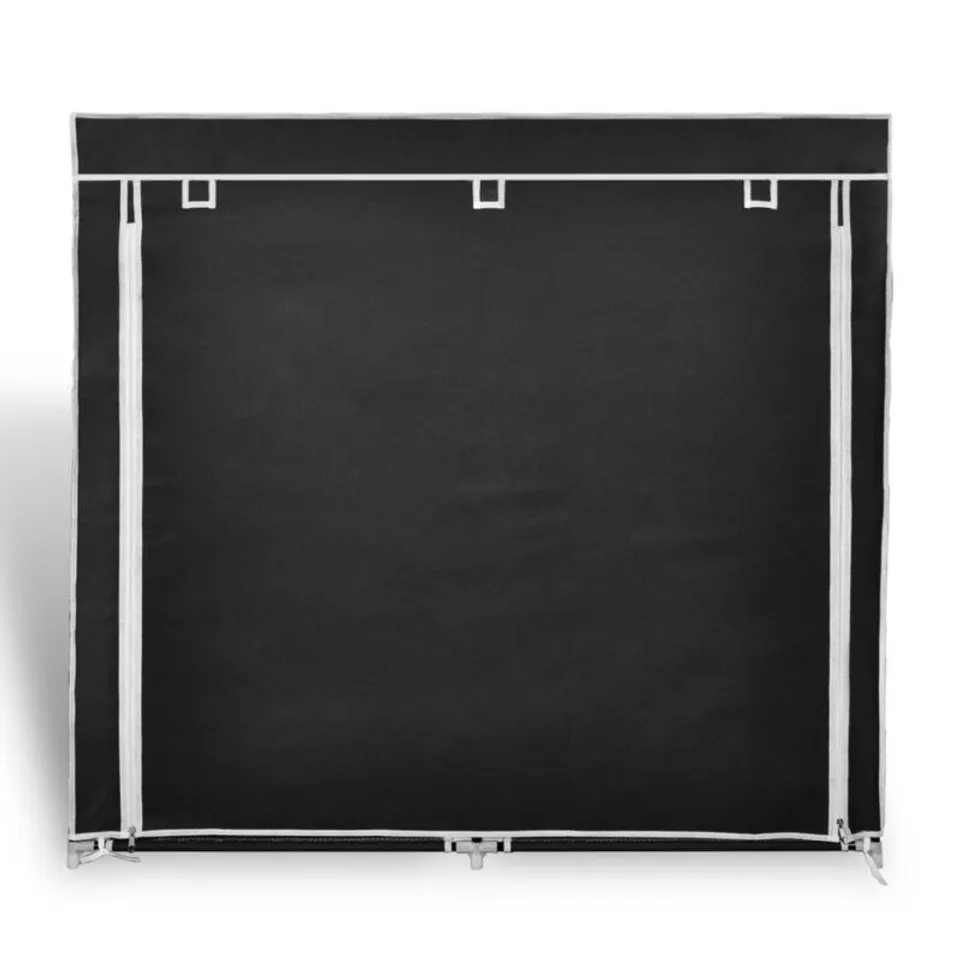 BOXED 30 PAIR SHOE RACK - BLACK