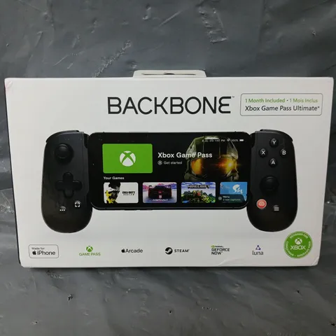 BACKBONE ONE (USB-C) - MOBILE GAMING CONTROLLER FOR ANDROID AND IPHONE 15 SERIES - 2ND GENERATION - BLACK