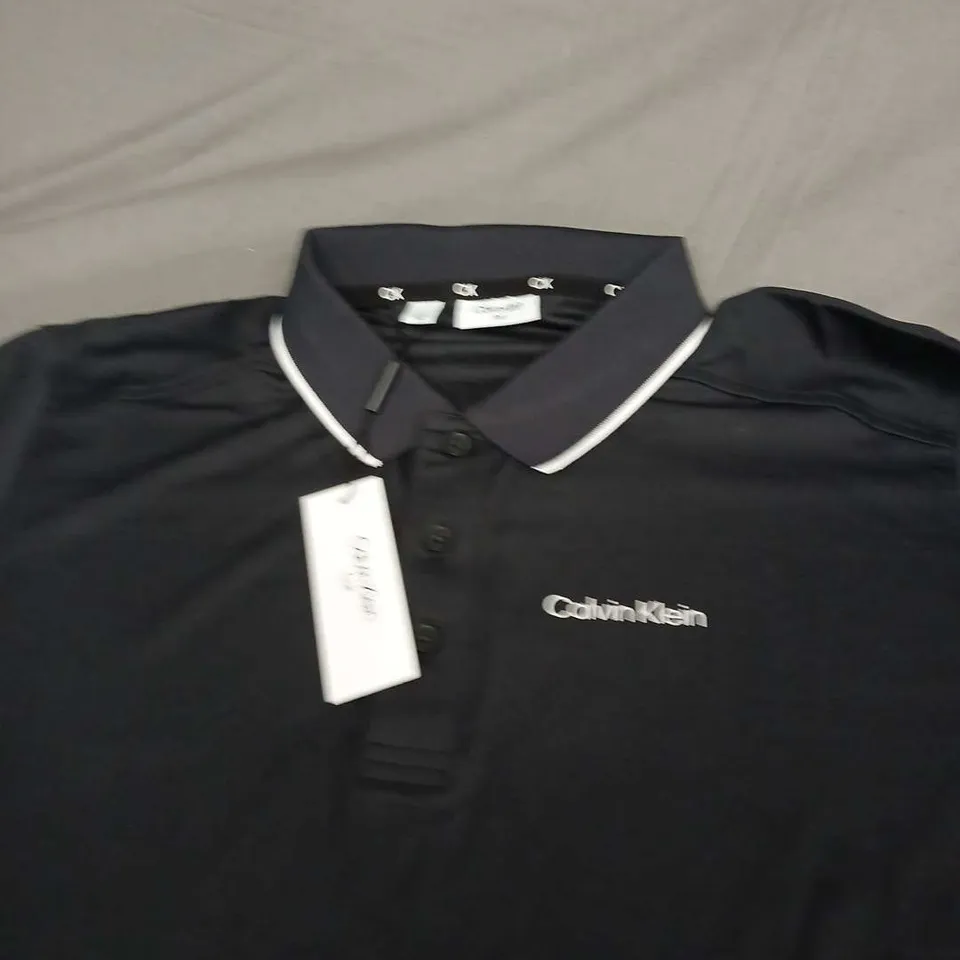 CALVIN KLEIN GOLF POLO SHIRT SIZE L