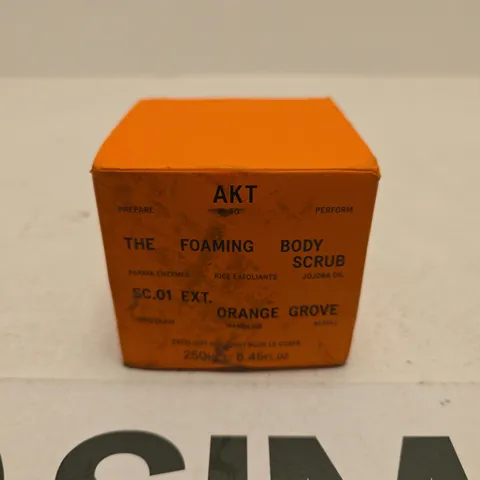 AKT THE FOAMING BODY SCRUB – ORANGE GROVE 250ML