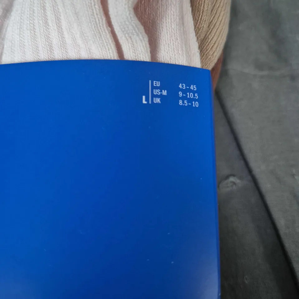 ADIDAS MEN'S CREW SOCKS – 6 PACK, LARGE (UK 8.5-10)