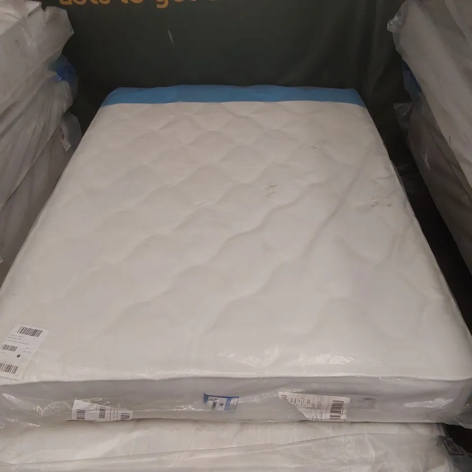 QUALITY BAGGED DOUBLE 135cm AIRSPRUNG MEMORY FOAM COMFORT MATTRESS RRP £699