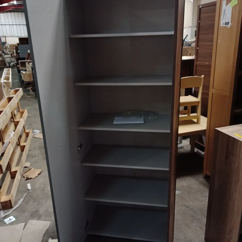 18 PAIR SHOE CABINET VINTAGE OAK