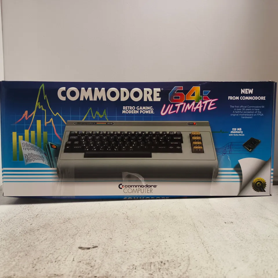 COMMODORE 64 ULTIMATE RETRO COMPUTER – BOXED