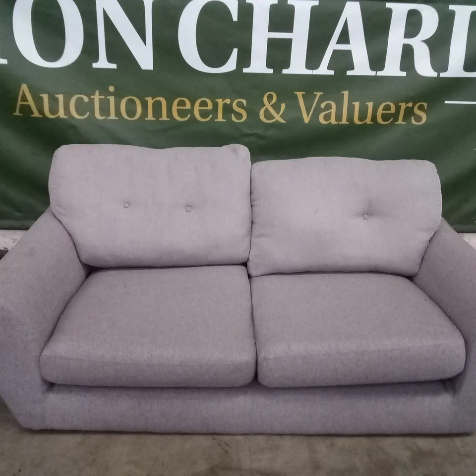QUALITY DESIGNER CLIO (STOCK) 2 SEATER SOFA ALAMO ASH