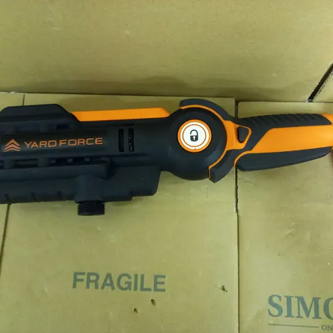 YARD FORCE 22BAR 20V AQUAJET CORDLESS PRESSURE CLEANER - BODY ONLY