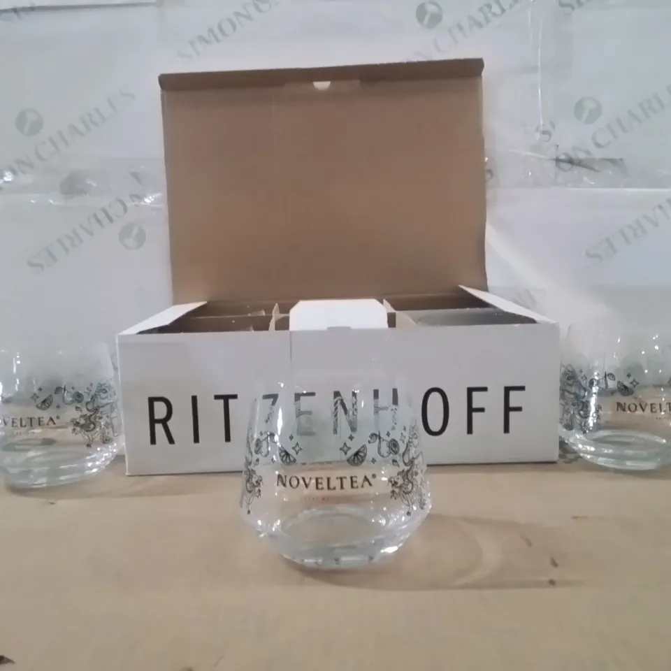 PALLET TO CONTAIN APPROXIMATELY 1300 RITZENHOFF NOVELTEA GLASSES 6PK PER BOX
