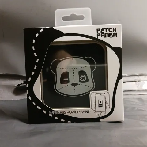 SET OF APPOXIMATELY 7 PATCH PANDA 4000MAH QI WIRELESS CHARGER POWER BANK