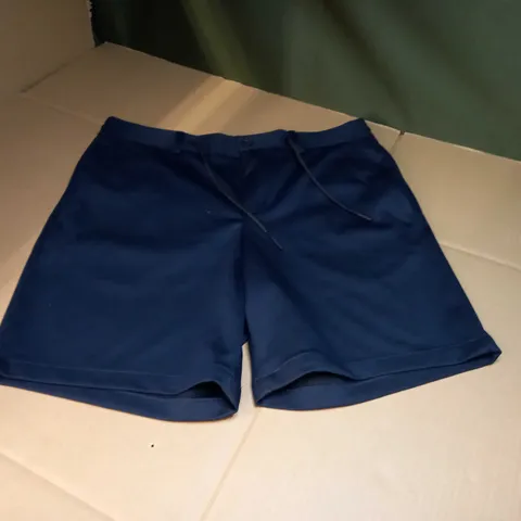 SELECTED HOMME NAVY FLEX STRING MENS SHORTS - LARGE