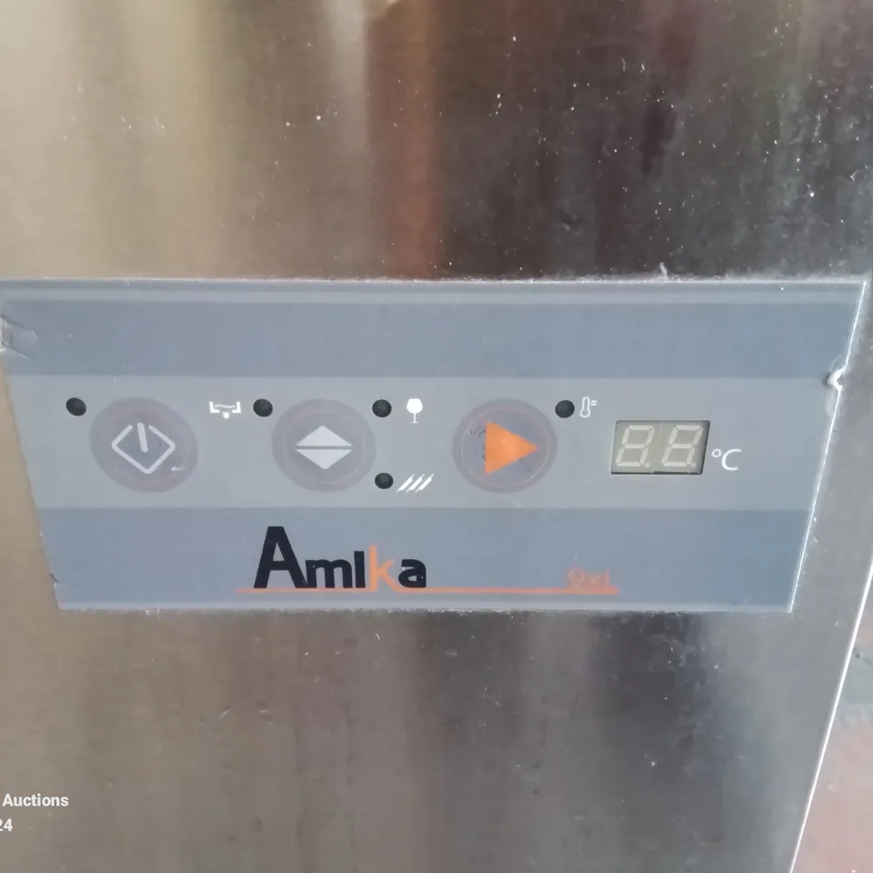COMMERCIAL STAINLESS STEEL AMILKA GLASS/DISHWASHER 