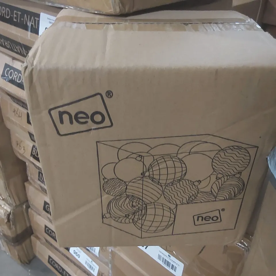BOXED NEO BAUBLES SET