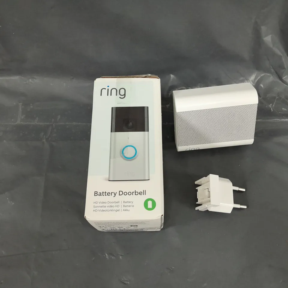 RING VIDEO DOORBELL (3RD GEN) WITH CHIME  RRP £119