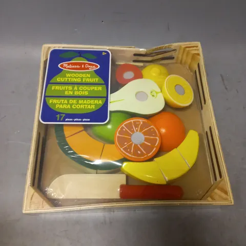 MELISSA & DOUG WOODEN CUTTING FRUIT