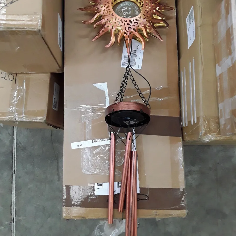 SOLAR LED WIND CHIME - SUN